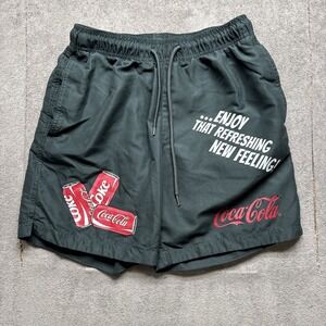 Pacsun X Coca Cola Swim Trunks Mens S Board Shorts Spring Break Pool Beach Party